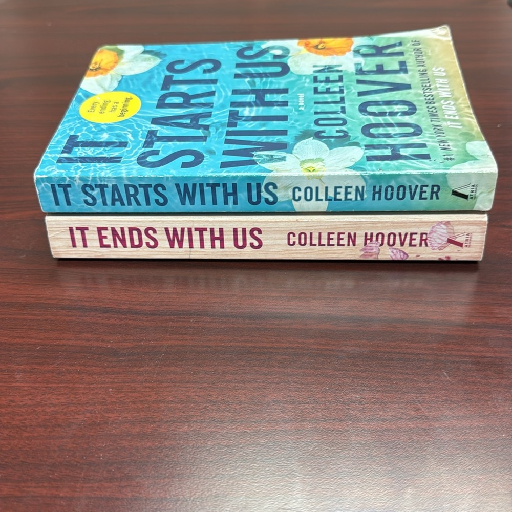 ‘It Ends With Us’ & ‘It Starts With Us’ Novels by Colleen Hoover